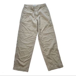 Old Navy Tan Plain Front Khaki Pants  31 X 3 Cargo